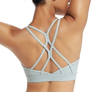 RUNNING GIRL Strappy Sports Bra